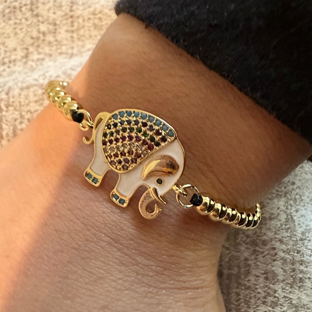 New Fashion Jewelry Elephant Gold Bracelet